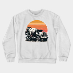 Concrete Mixer Truck Crewneck Sweatshirt